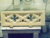 Tracery carved for balconied bay window in Cheltenham